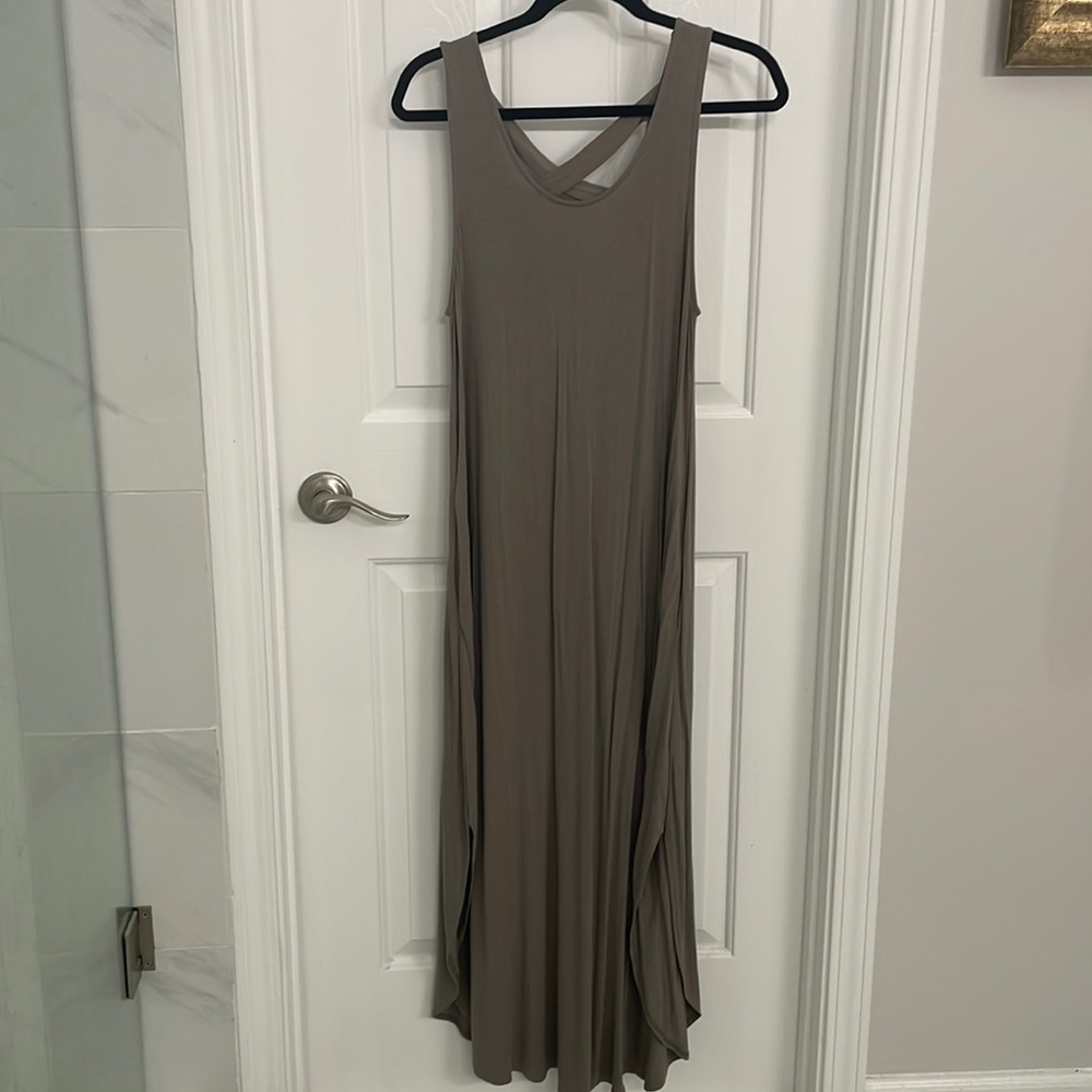 Taupe Maxi Dress